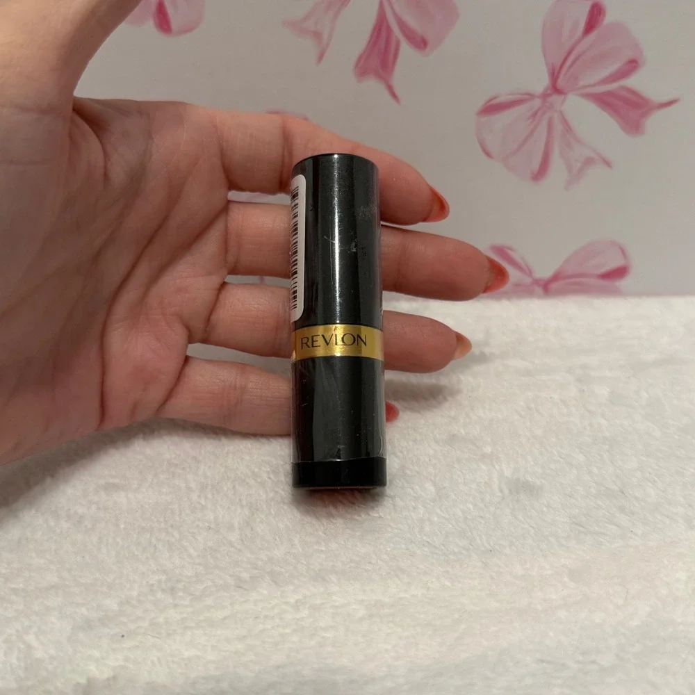 Revlon Super‎ Lustrous Lipstick 865 Peach Petal Peachy Pink Cream Finish